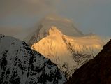 44 Kharut III Close Up At Sunrise From Gasherbrum North Base Camp In China